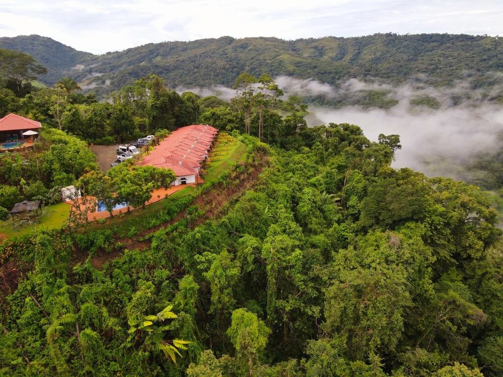 Lovely Rain forest/ocean view in the cloud forest